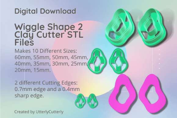 Elevating Handmade Production: The Strategic Value of the Wiggle Shape 2 Clay Cutter - Organic Peb STL