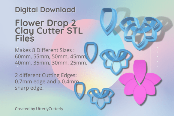 Flower Drop 2 Clay Cutter - STL Digital: Optimizing Your 3D Printed Tools